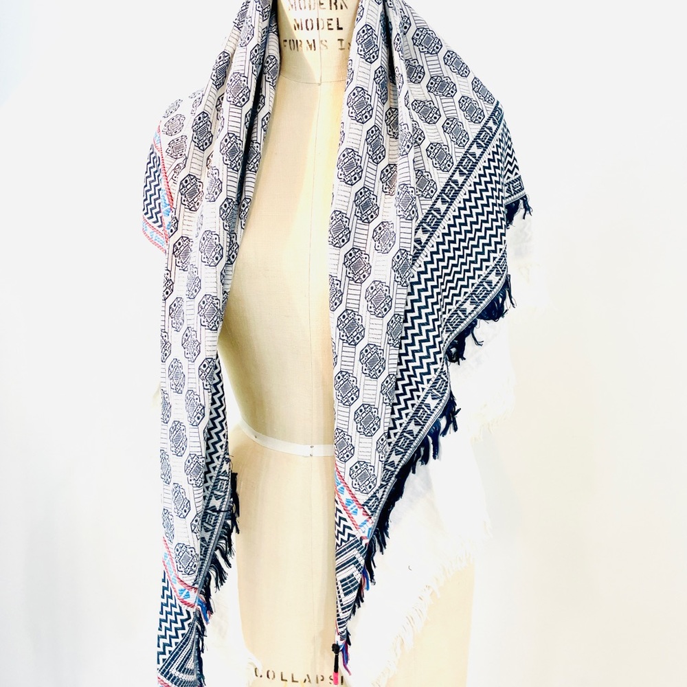 Large Square Lightweight Shawl Scarf
